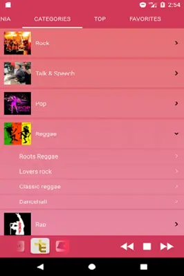 InOut Radio android App screenshot 1